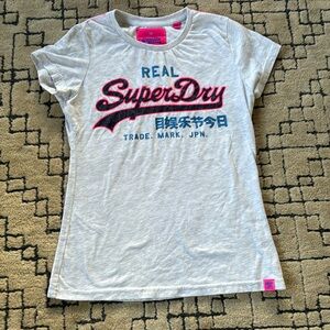 Womens Superdry T-shirt Size Medium